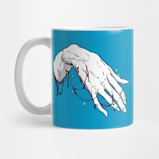 blood hand Mug